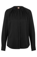 Vorschau: BOSS Bluse aus Elastischem Crêpe De Chine mit gerafftem Ausschnitt 10681026