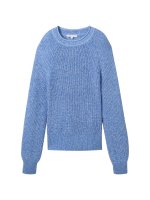 Vorschau: TOM TAILOR DENIM Strickpullover mit leichten Ballonärmeln 10779538