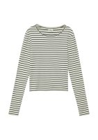 Vorschau: S.Oliver Crop T-Shirt im Slim Fit mit Rippstruktur 10826981