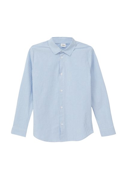 S.OLIVER Fein gestreiftes Hemd aus Baumwollmix 10811198
