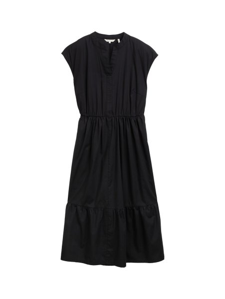 TOM TAILOR Midi-Kleid mit Volants 10810434