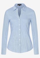 Vorschau: MORE & MORE Hemdbluse gestreift 10747763