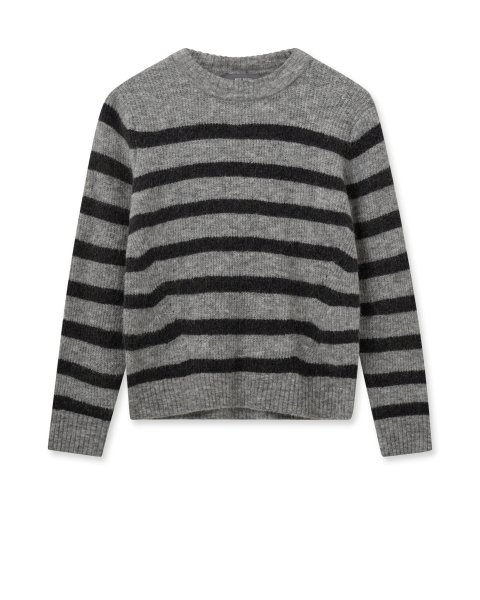 MOS MOSH Thora Stripe Crewneck Strickpullover 10779465