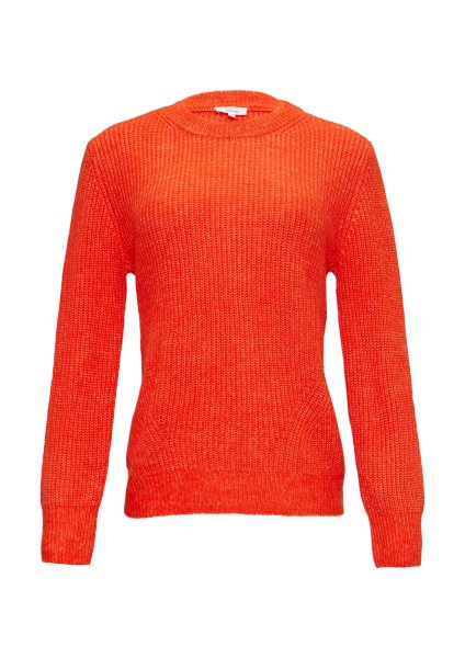 S.OLIVER Rippstrickpullover mit Crew Neck 10764943