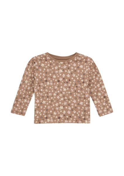 S.OLIVER Longsleeve mit floralem All-over-Print 10764791