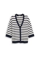 Vorschau: TOM TAILOR Plus Plus Size - Loose Fit Cardigan mit Streifenmuster 10845343