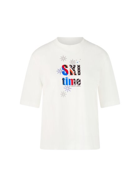 MARC CAIN T-Shirt mit Schneestern-Print 10828618