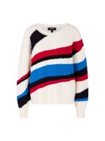 Vorschau: MARC CAIN Strickpullover im Colour-Blocking-Look 10828619
