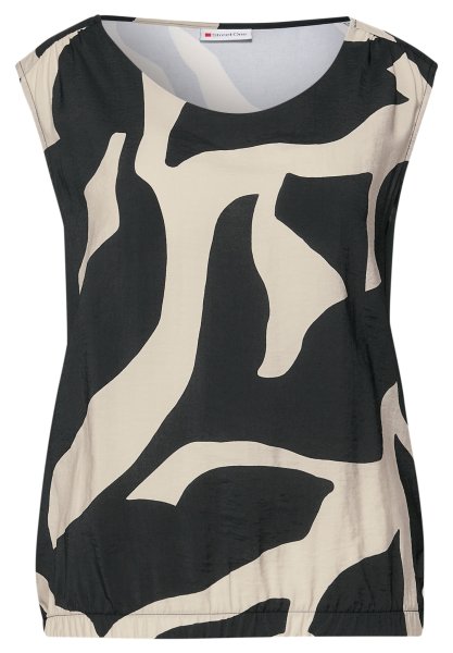 STREET ONE Strukturmix Top mit Print 10807689