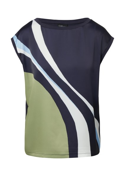 S.OLIVER BLACK LABEL Blusenshirt im Relaxed Fit 10803635