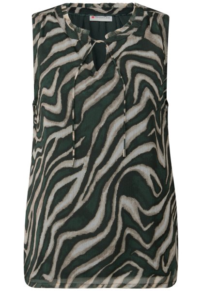 STREET ONE Chiffon Blusentop mit Print 10812023