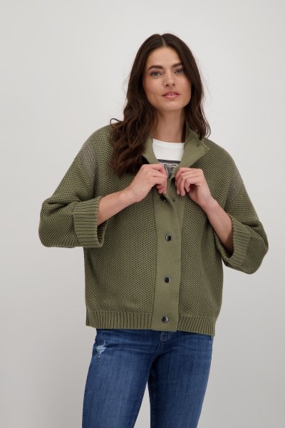 MONARI Strickjacke mit Wabenmuster 10762563