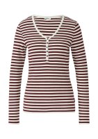 Vorschau: S.OLIVER Ripp-Langarmshirt mit Knopfleiste im Slim Fit 10814718