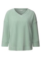 Vorschau: STREET ONE Kuscheliges V-Neck Shirt 10820767