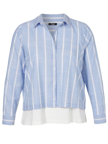 FRAPP Bluse Hemdkragen 10792357