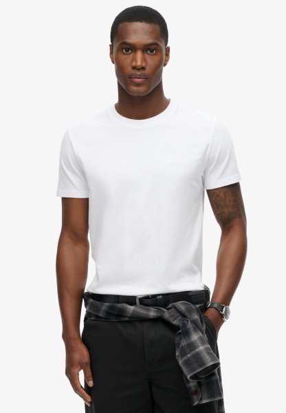 SUPERDRY Essential T-Shirt aus Bio-Baumwolle mit Logo 10782617