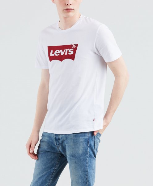 LEVI'S T-Shirt Print weiß 10268250