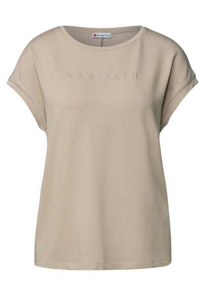 STREET ONE T-Shirt mit Glitzerdetails 10819197