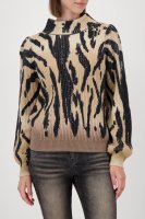 Vorschau: MONARI Strickpullover mit Tigermuster 10820603