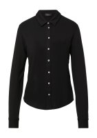 Vorschau: S.OLIVER BLACK LABEL Jerseybluse mit Perlmuttknöpfen 10811316