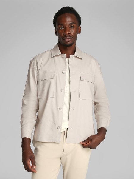 CALVIN KLEIN Leinenhemd Langarm 10783844