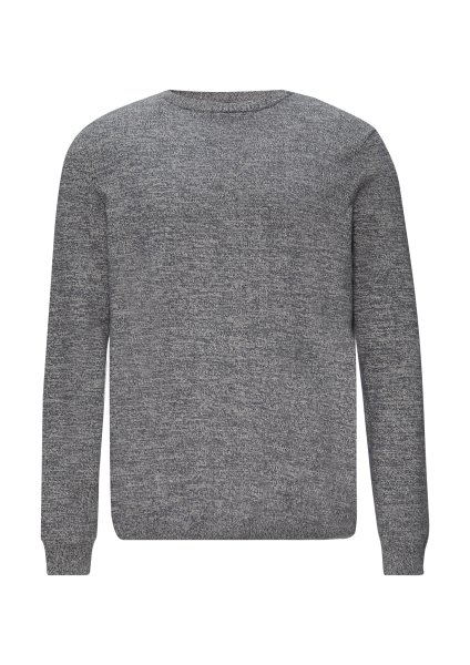 QS Strickpullover in melierter Optik 10761095