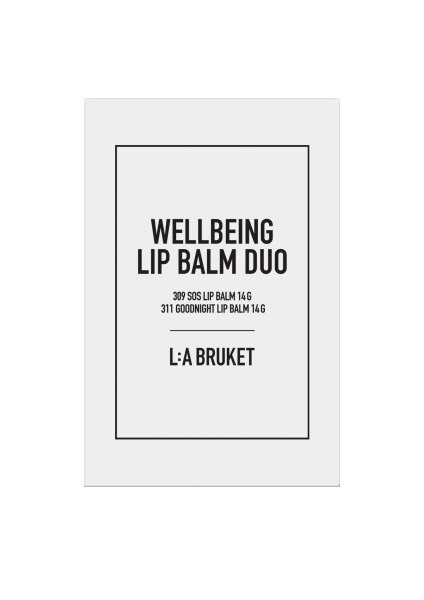 L:a Bruket Wellbeing Lip Balm Duo