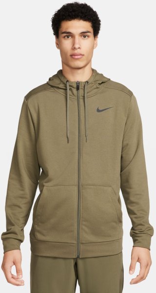 NIKE Dri-FIT Fitness-Oberteil mit Kapuze und durchgehendem Reißverschluss 10734843