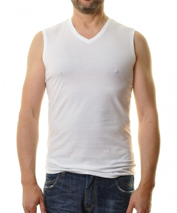 Vorschau: RAGMAN Doppelpack Tank Top V-Neck 10325556