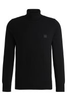 Vorschau: BOSS ORANGE Regular-Fit Rollkragenpullover aus Baumwolle mit Kaschmir 10755600