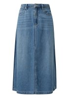 Vorschau: S.Oliver Ausgestellter Midi-Jeansrock aus Lyocellmix mit hohem Bund 10827771