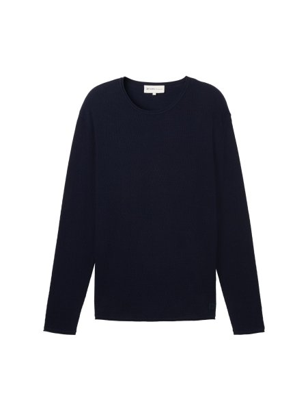 TOM TAILOR DENIM Strukturierter Pullover 10779553