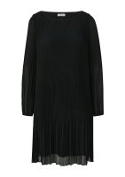 Vorschau: S.OLIVER BLACK LABEL Plissiertes Chiffonkleid mit Puffärmeln 10761070