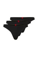 Vorschau: HUGO RED Dreier-Pack Slips aus Stretch-Baumwolle mit Logos am Bund 10733976