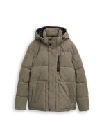 Vorschau: TOM TAILOR Cord Pufferjacke mit abnehmbarer Kapuze 10825362
