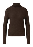 Vorschau: S.OLIVER BLACK LABEL Rollkragenpullover mit Glitzer-Effekt 10814505