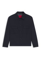 Vorschau: Hugo Red Overshirt aus knitterfreiem Twill 10818832