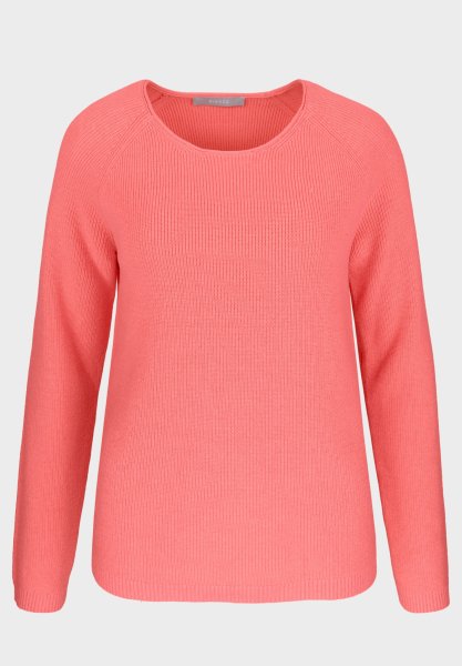 BIANCA Cooler Strickpullover in angesagter Trendfarbe melon 10768101