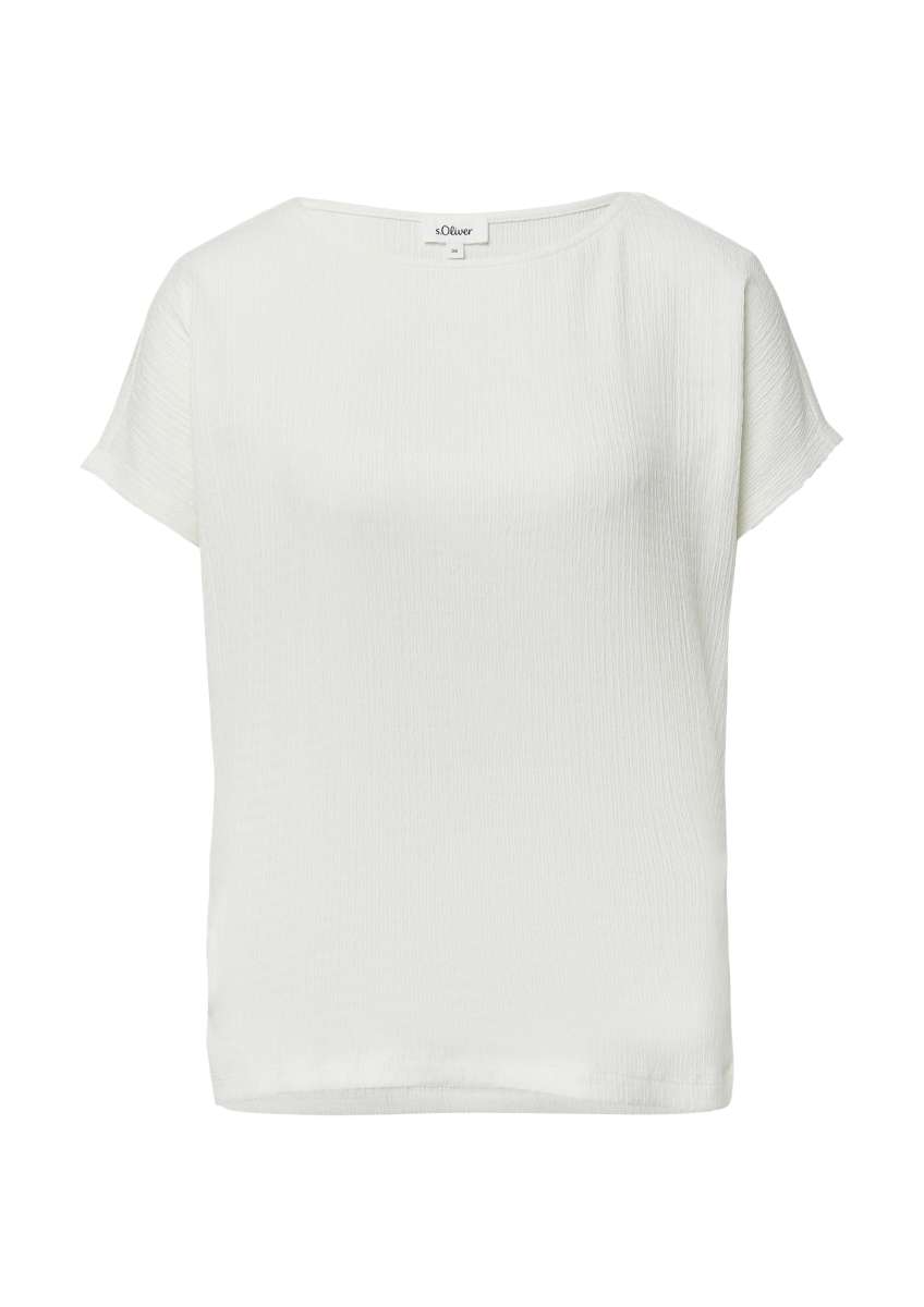 S.Oliver Damen Tank Top – ärmelloses T-Shirt Mit überschnittenen Schultern & Lockerer Passform