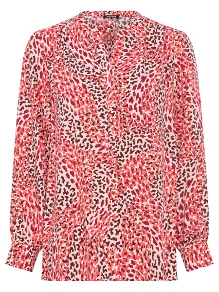 OLSEN Bluse mit vollflächigem Leoprint 10769022