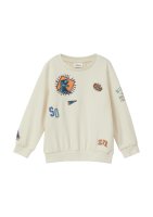 Vorschau: S.OLIVER Sweatshirt mit 3D-Prints und Stickerei-Details 10814587