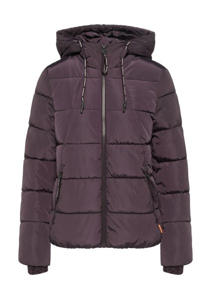 QS Wattierte Steppjacke mit Kapuze 10761019