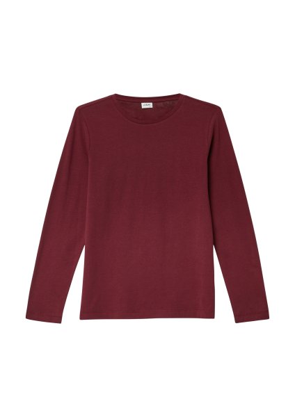 S.OLIVER Baumwoll-Longsleeve mit Rückenprint 10814496