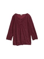 Vorschau: TOM TAILOR Crinkle Blusenshirt mit Muster 10825403