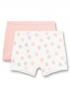Vorschau: SANETTA Doppelpack Hipshorts Dots-Allover 10616617