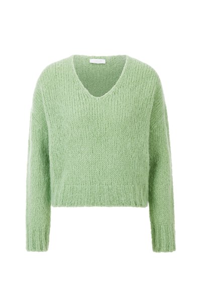 RICH & ROYAL Strickpullover mit V-Ausschnitt 10783731