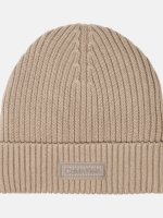 Vorschau: CALVIN KLEIN JEANS PATCH CHUNKY RIB COTTON BEANIE 10809409