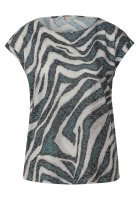 Vorschau: STREET ONE Gemustertes Ausbrenner-Shirt 10812015