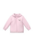 Vorschau: S.Oliver Unisex Sweatshirt-Jacke mit Kapuze und Motiv 10834776