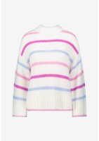 Vorschau: ZERO Grobstrickpullover mit Streifen 10844318